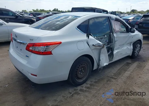 2013 Nissan Sentra Sv from USA, damaged, VIN 3N1AB7AP5DL674451